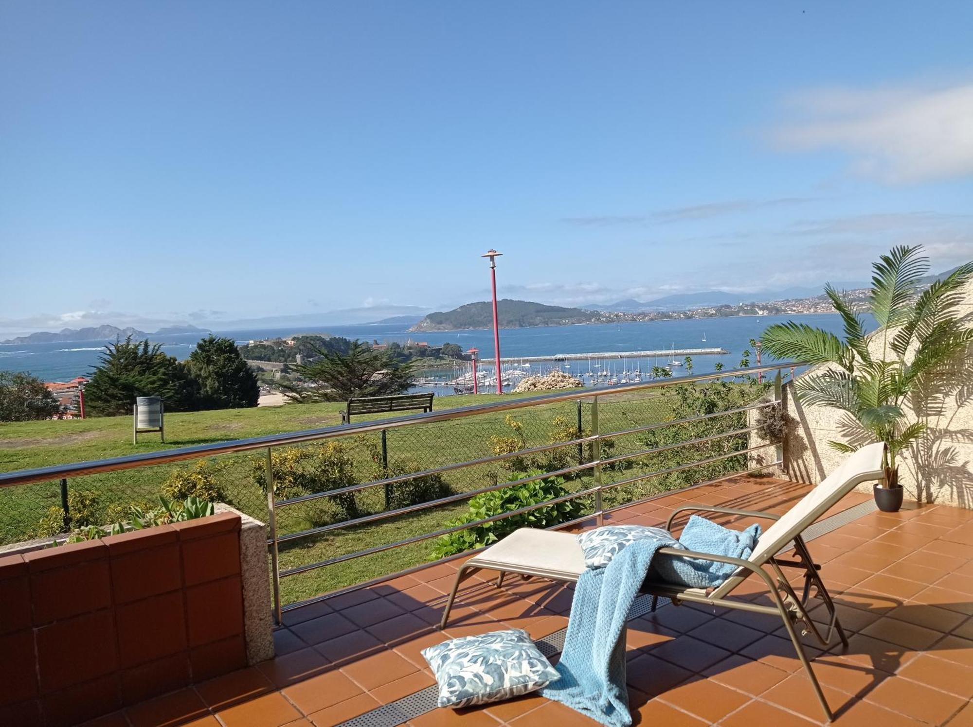 Impresionantes Vistas En Baiona Appartement Buitenkant foto