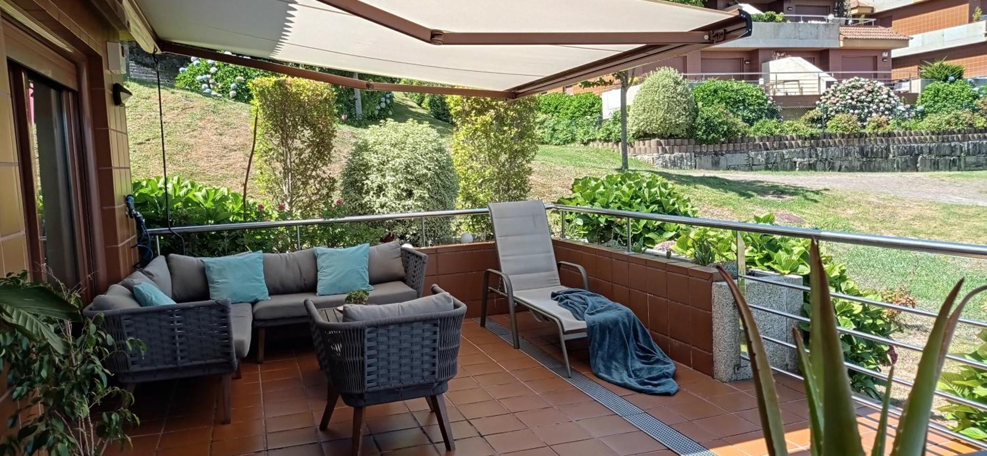 Impresionantes Vistas En Baiona Appartement Buitenkant foto