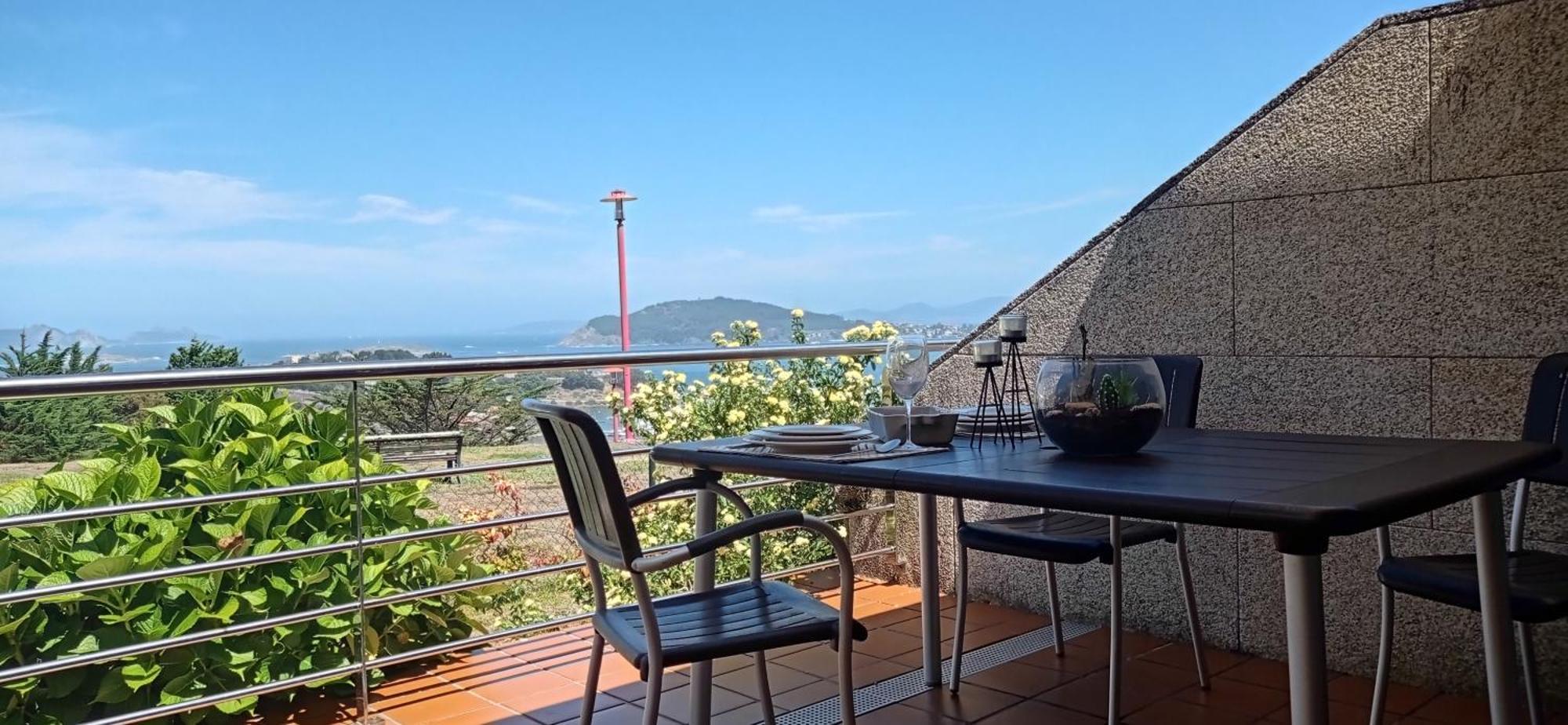 Impresionantes Vistas En Baiona Appartement Buitenkant foto