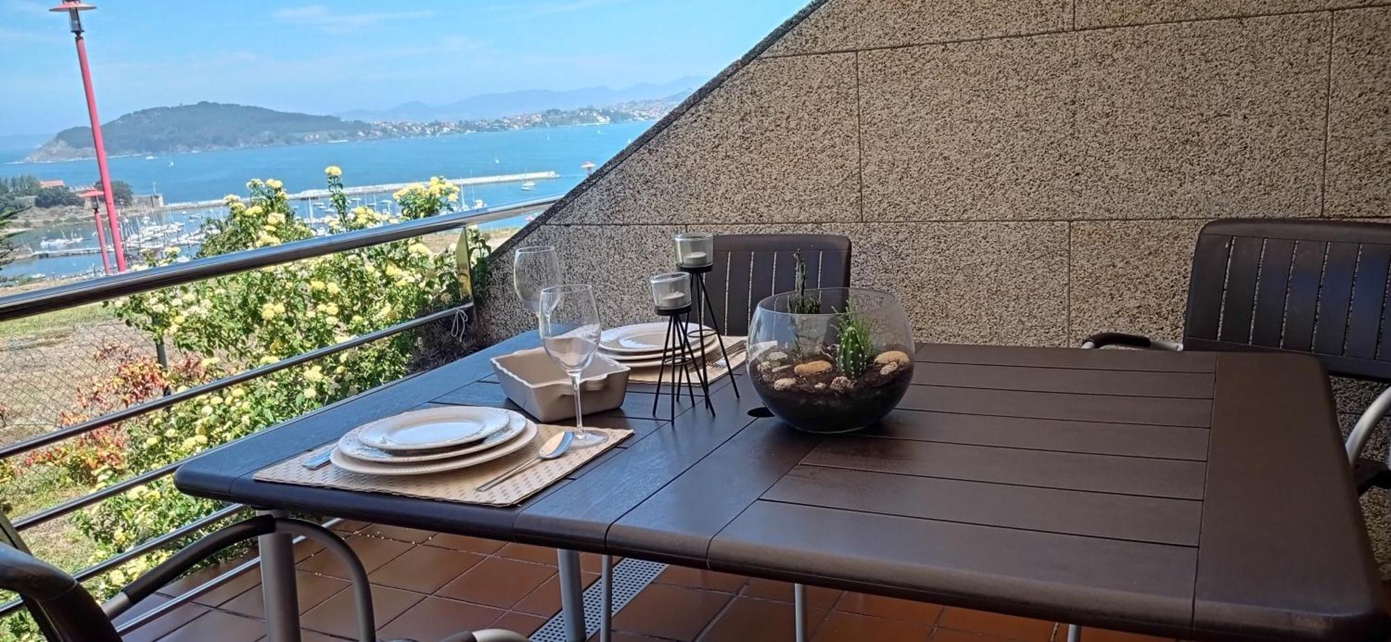 Impresionantes Vistas En Baiona Appartement Buitenkant foto