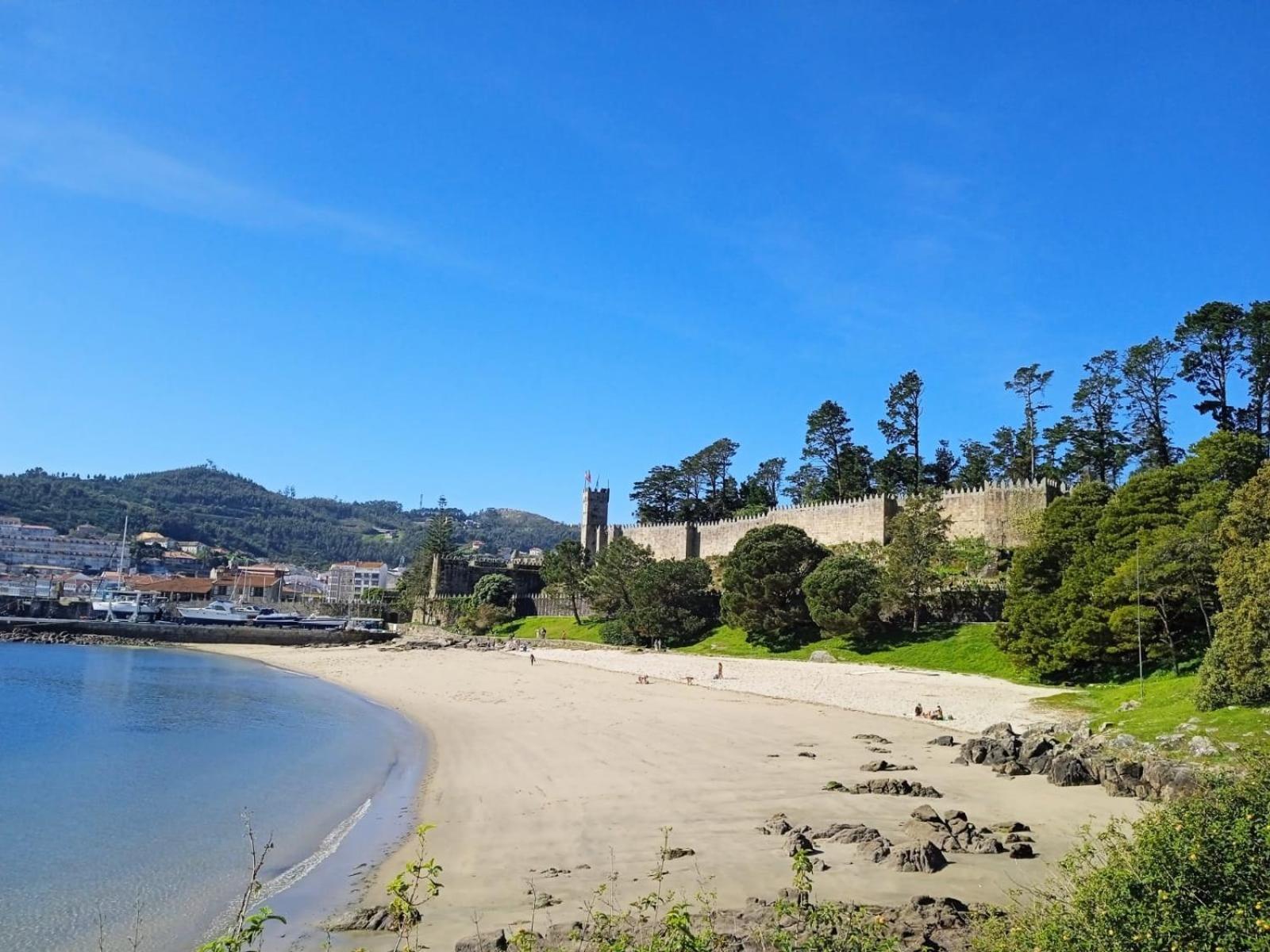 Impresionantes Vistas En Baiona Appartement Buitenkant foto