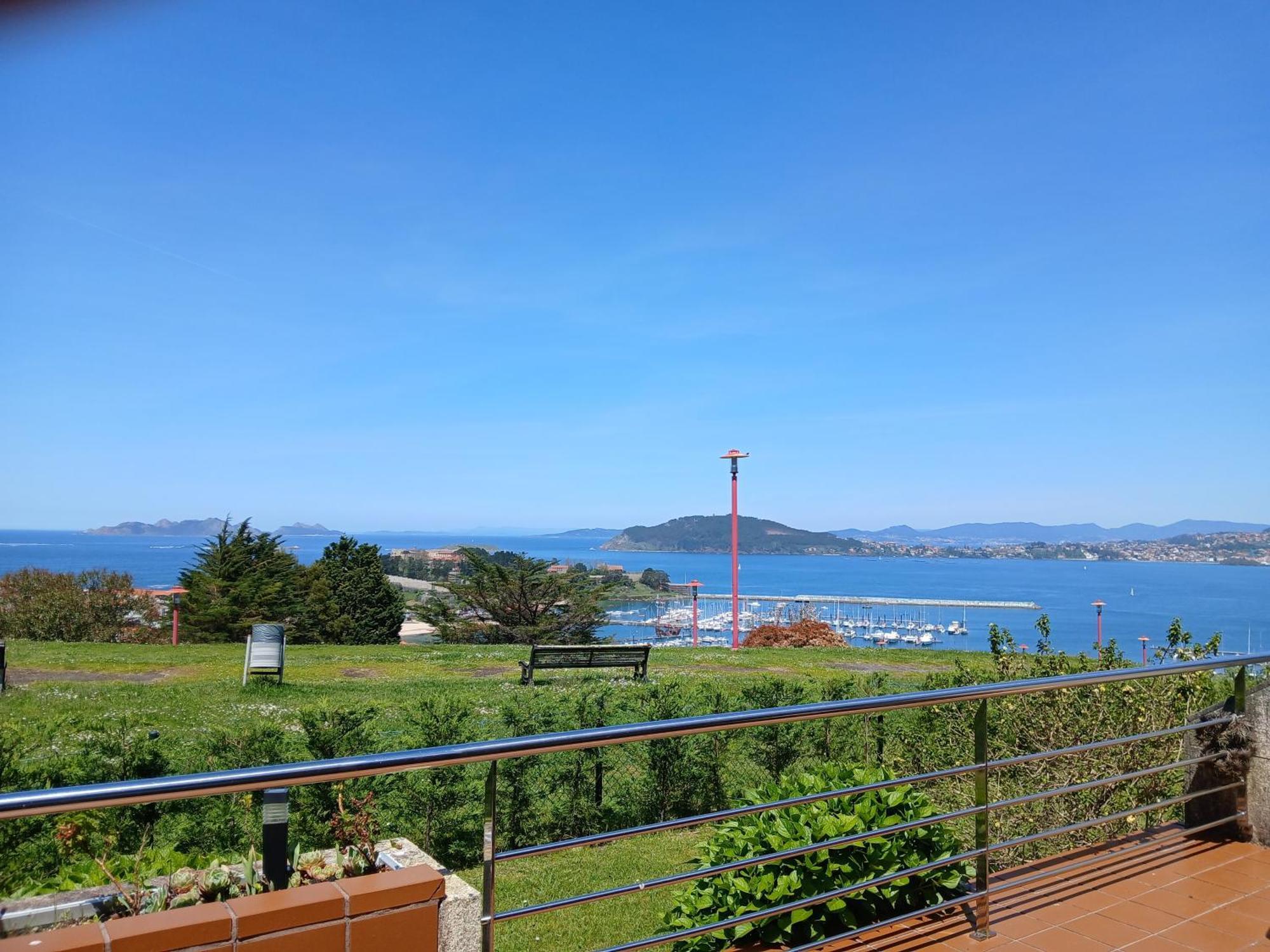 Impresionantes Vistas En Baiona Appartement Buitenkant foto